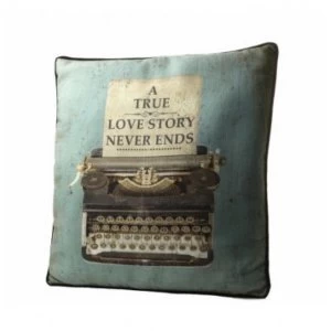 A True Love Story Cushion By Heaven Sends