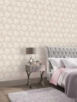 Arthouse Beech Leaf Wallpaper ; Blush