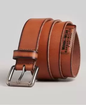 Superdry Mens Badgeman Belt Tan - Size: S