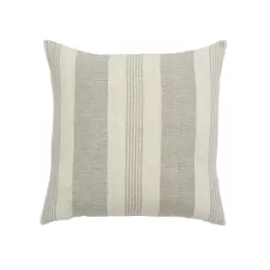 Simply Organic Stripe Cushion Taupe