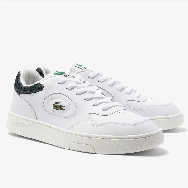 Lacoste Court Sneakers, White / Dark Green