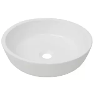 VidaXL Ceramic Round Basin 42 X 12cm