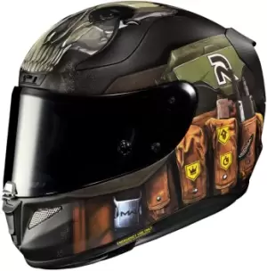 HJC RPHA 11 Ghost Call Of Duty Helmet, black-green, Size 2XL, black-green, Size 2XL