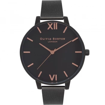 After Dark Black & Rose Gold Watch