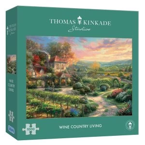 Wine Country Living Thomas Kinkade Jigsaw Puzzle - 1000 Pieces