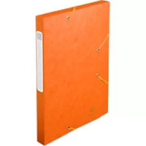 Exacompta Filing Box 18515H A4 Orange 400gsm Pressboard 25 x 33cm Pack of 25