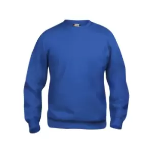 Clique Unisex Adult Basic Round Neck Sweatshirt (L) (Royal Blue)