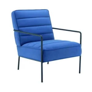 Reception Wire Frame Armchair Navy KF90478