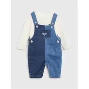 Tommy Hilfiger Baby Dungaree Set - Blue