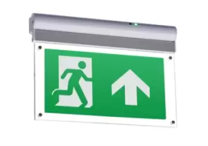 KnightsBridge 230V IP20 4W LED Self-Test Exit Sign