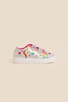 Bright Metallic Unicorn Trainers