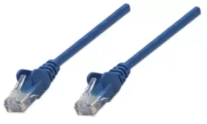 Intellinet Network Patch Cable, Cat5e, 15m, Blue, CCA, U/UTP, PVC,...