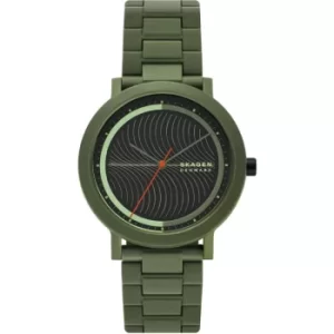 Skagen Aaren Three-Hand Green Recycled Plastic Watch