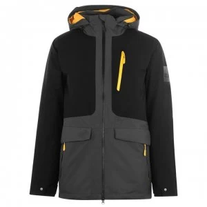 Jack Wolfskin Colour Block Parka Jacket - Black 6000