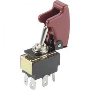 Toggle switch 250 V AC 10 A 2 x OnOn SCI R13 28B0