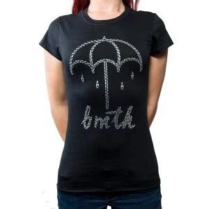 Bring Me The Horizon - Umbrella Womens X-Large T-Shirt - Black