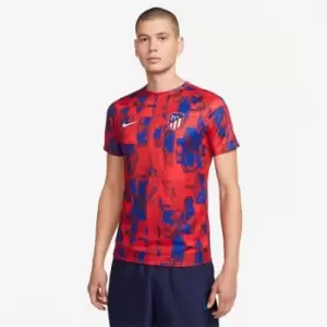 Nike Atletico Madrid Pre Match Jersey Adults - Red