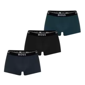 Boss Bodywear 3 Pack Power Boxer Shorts - Green