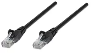 Intellinet Network Patch Cable, Cat5e, 5m, Black, CCA, U/UTP, PVC,...