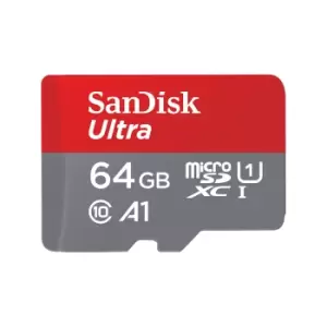 SanDisk Ultra microSD 64GB MicroSDHC UHS-I Class 10