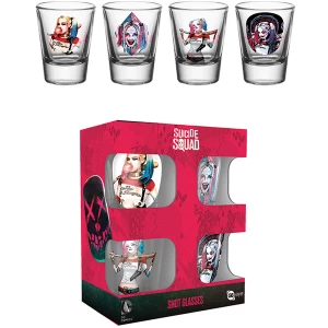 Suicide Squad Harley Quinn Mix Shot Glasses