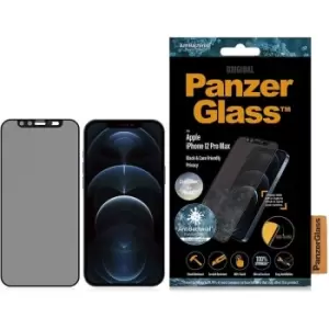 PanzerGlass iPhone 12/12 Pro Anti-Bluelight Tempered Glass Screen Protector - Black