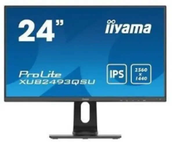 iiyama 24" XUB2493QSU-B1 ProLite Quad HD IPS LCD Monitor