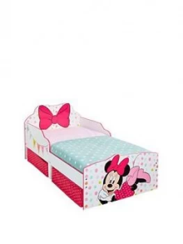 Minnie Mouse Toddler Bed With Underbed Storage Drawers