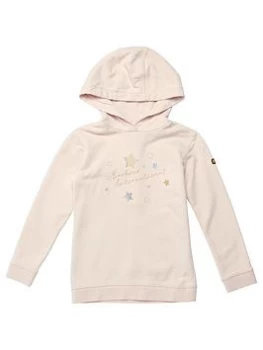 Barbour International Girls Montegi Hoodie - Champagne, Champagne, Size Age: 12-13 Years, Women