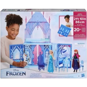 Disney Frozen 2 Elsa's Fold and Go Ice Palace Playset