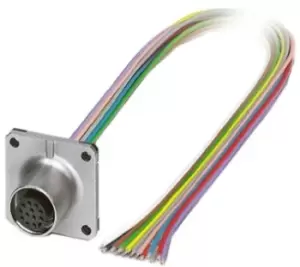 Phoenix Contact Sacc-Sq-M12Fs-12Con-25F/0,5 Sensor Cord, 12P, M12 Rcpt-Free End