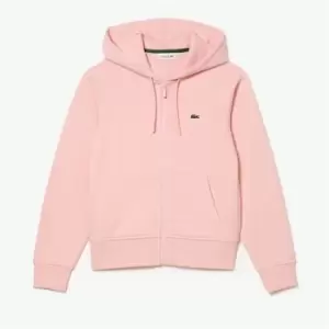 Lacoste Zip Through Hoodie - Pink