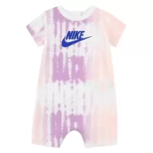 Nike Tie Dye Romper Baby Girls - Pink