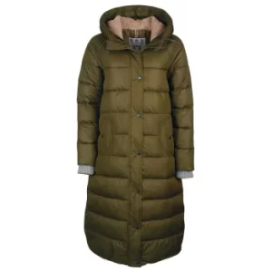 Barbour Womens Crimdon Quilted Jacket Nori Green 16