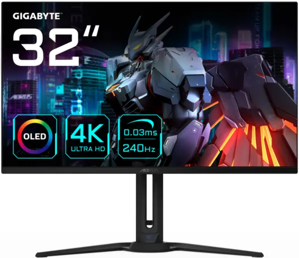 Gigabyte 32" FO32U2 4K Ultra HD Gaming OLED Monitor