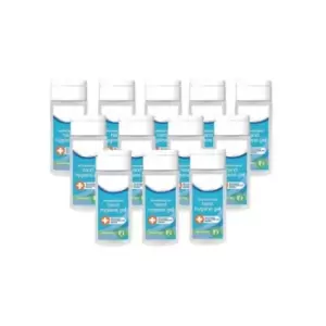 Slingsby Anti Bacterial Alcohol Hand Gel 50ml 12 Pack