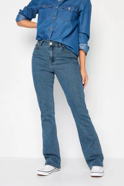 Tall Mid Wash Stretch Bootcut Jeans