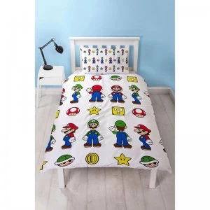 Nintendo Stack Rotary Reversible Duvet Set