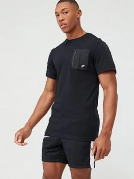 Nike Sportswear Short Sleeve Top - Black