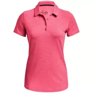 Under Armour Playoff SS Polo - Pink