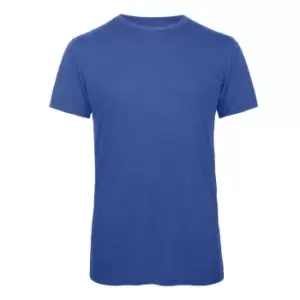 B&C Mens Favourite Short Sleeve Triblend T-Shirt (XL) (Heather Royal)