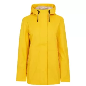 Hunter Rubberised Mac Jacket Womens - Yellow