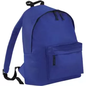 Childrens Junior Fashion Backpack Bags / Rucksack / School (Pack Of 2) (One Size) (Bright Royal) - Beechfield