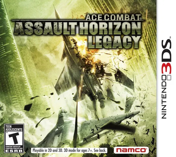 Ace Combat Assault Horizon Legacy Plus Nintendo 3DS Game