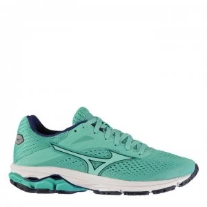 Mizuno Wave Rider 23 Ladies Running Shoes - Blue/Blue