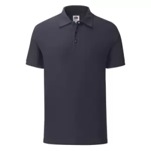 Fruit Of The Loom Mens Tailored Poly/Cotton Piqu Polo Shirt (XXL) (Deep Navy)