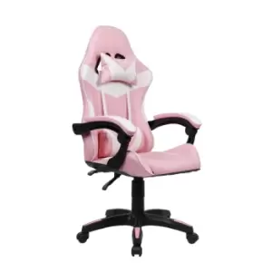 Neo Pink Leather Racing Computer Gaming/Office Chair