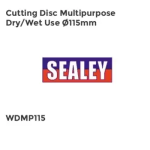 Cutting Disc Multipurpose Dry/Wet Use 115mm