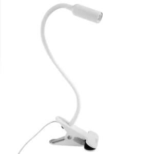 LED Clip On Desk Light Miza White