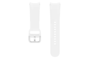 Samsung Sport Band for all Galaxy Watch4/Watch5 (20mm, S/M) in White (ET-SFR90SWEGEU)